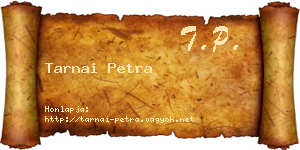 Tarnai Petra névjegykártya